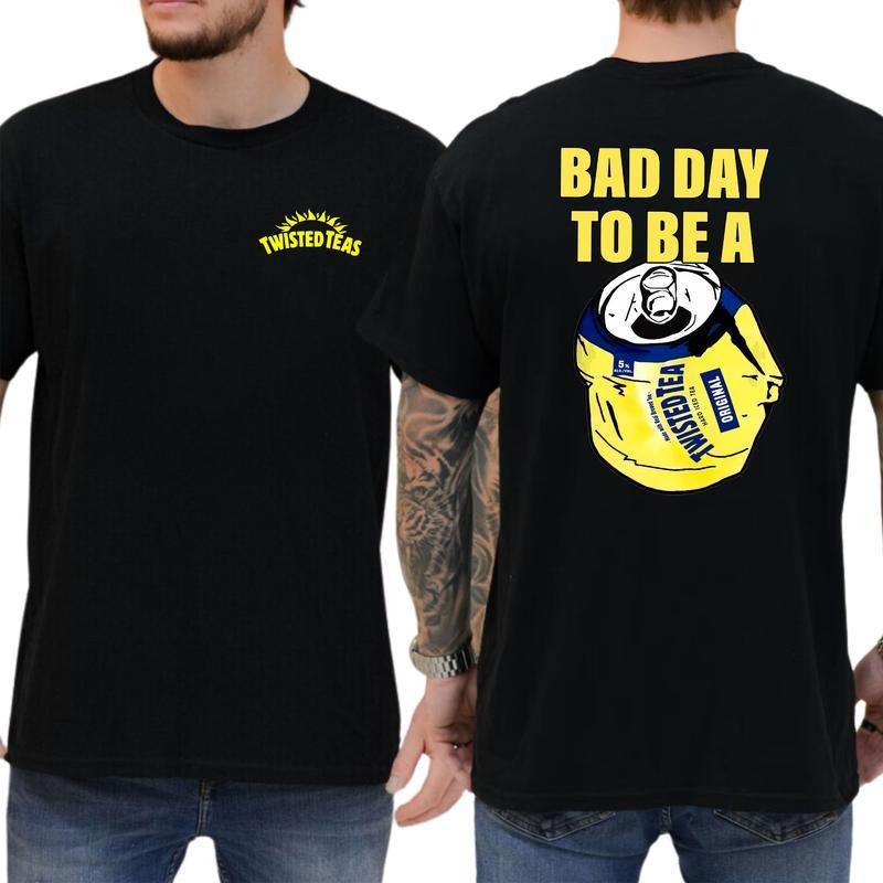 Bad Day To Be A Twisted Tea Shirt , Men's Drink Shirt, Tea Drinking Tee, Funny Gift For Men, Classic Casual Menswear,...