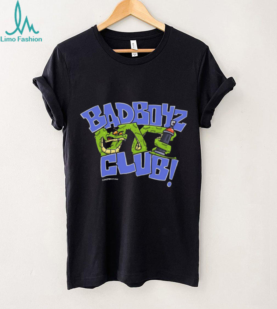Badboyz Club Graffiti Snake Urban Streetwear Graphic T Shirt