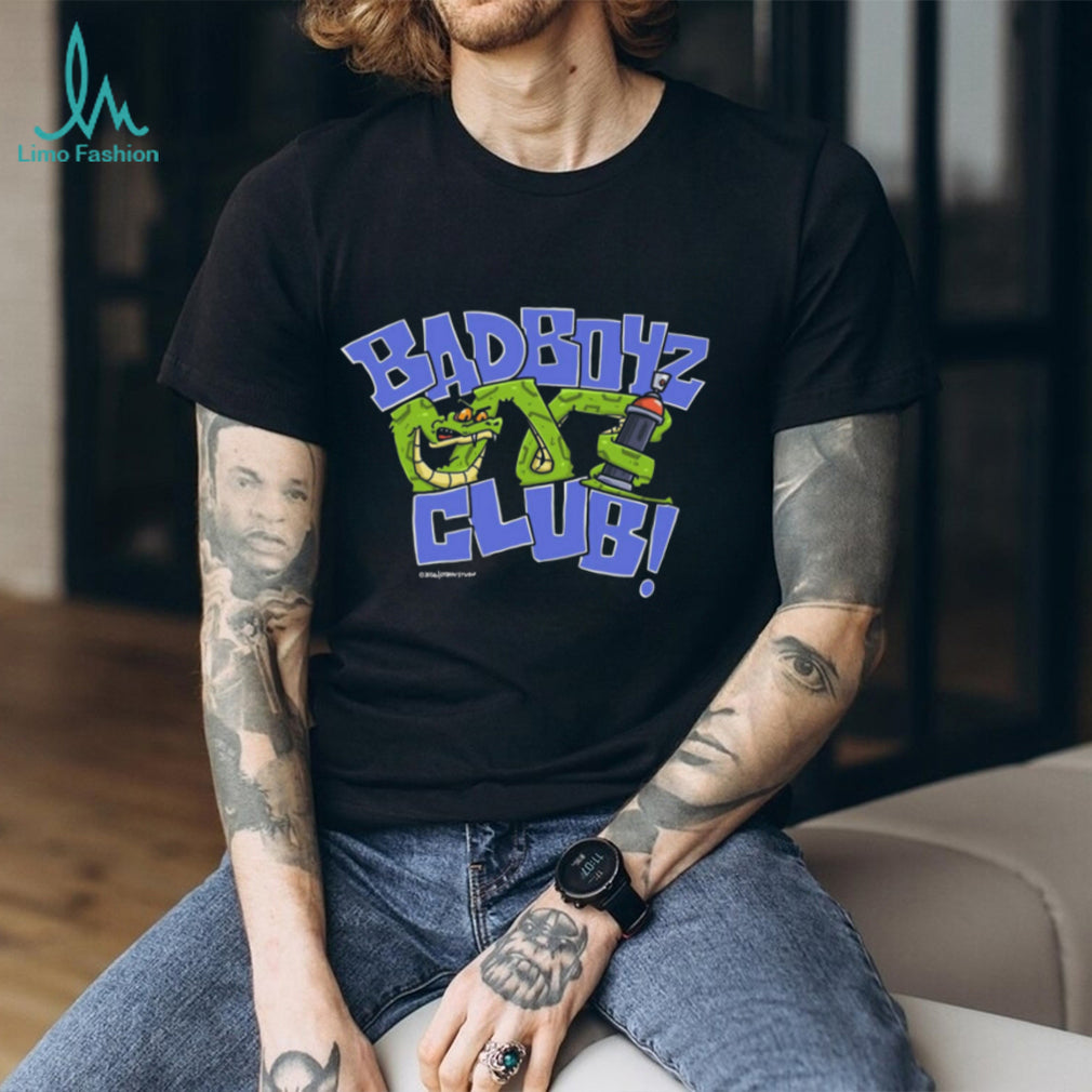 Badboyz Club Graffiti Snake Urban Streetwear Graphic T Shirt