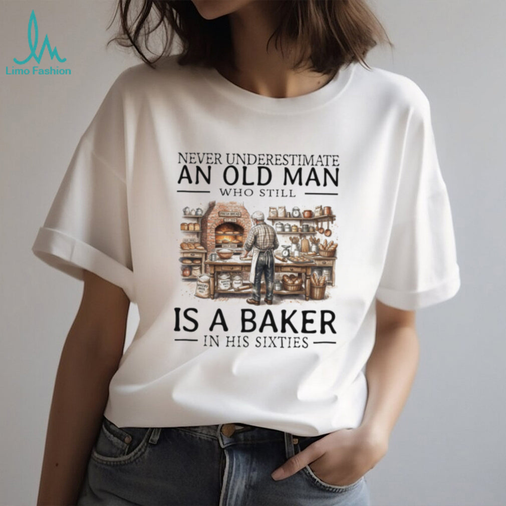 Baker Old Man Sixties Baking Professional OcShirtation Shirt