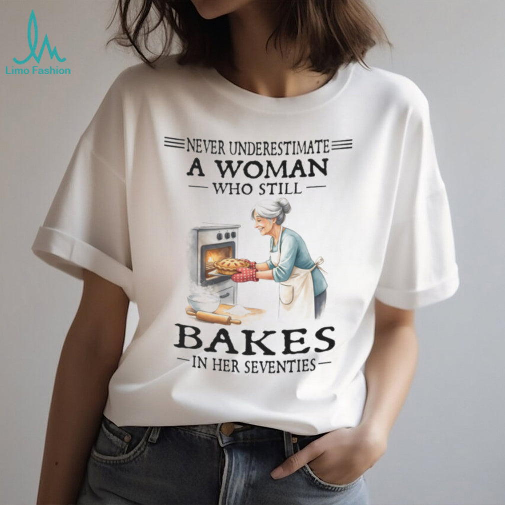 Baking Enthusiast Woman Homemade Pie Kitchen Hobby Shirt
