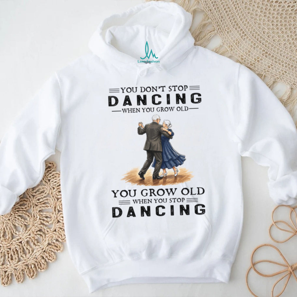 Ballroom Dancing Senior Couple Forever Romance Shirt