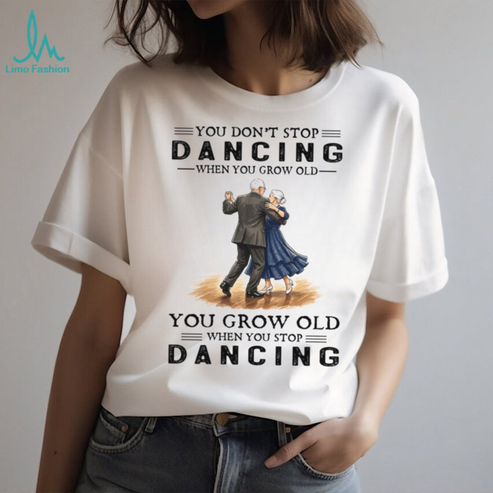 Ballroom Dancing Senior Couple Forever Romance Shirt