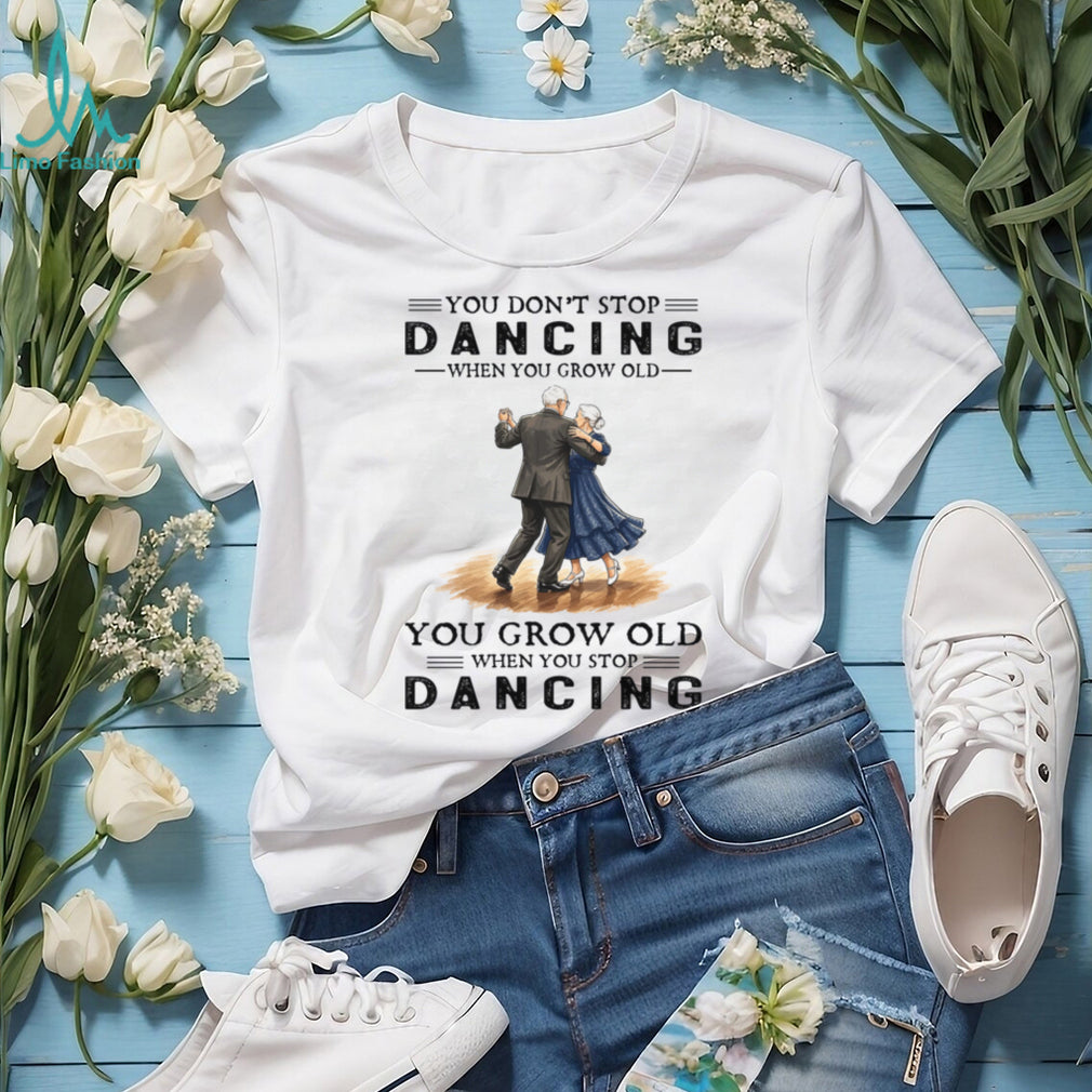 Ballroom Dancing Senior Couple Forever Romance Shirt