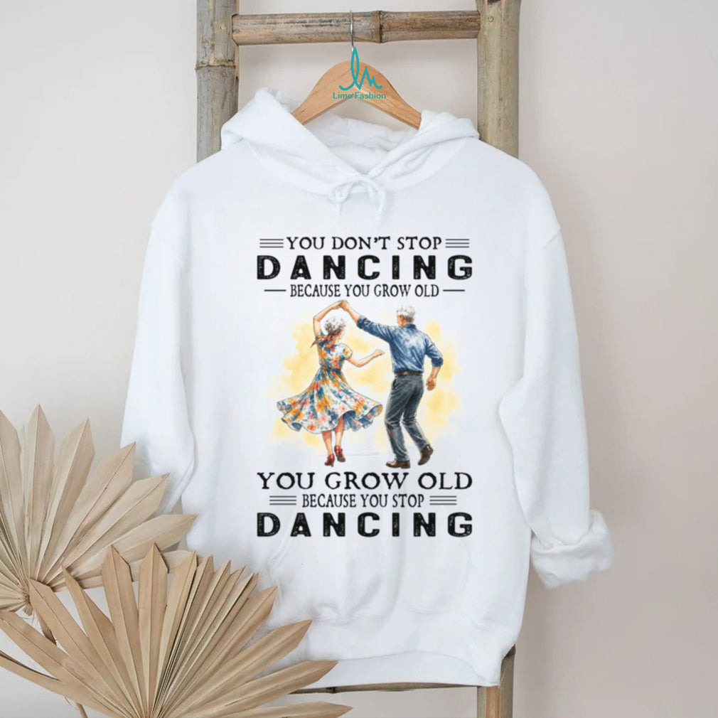 Ballroom Dancing Senior Couple Old Age Hobby Graphic Shirt