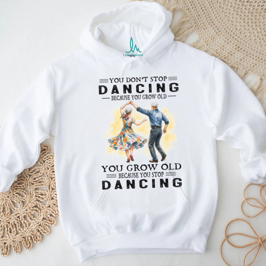 Ballroom Dancing Senior Couple Old Age Hobby Graphic Shirt