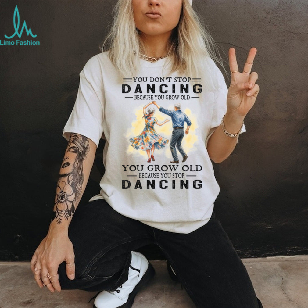 Ballroom Dancing Senior Couple Old Age Hobby Graphic Shirt