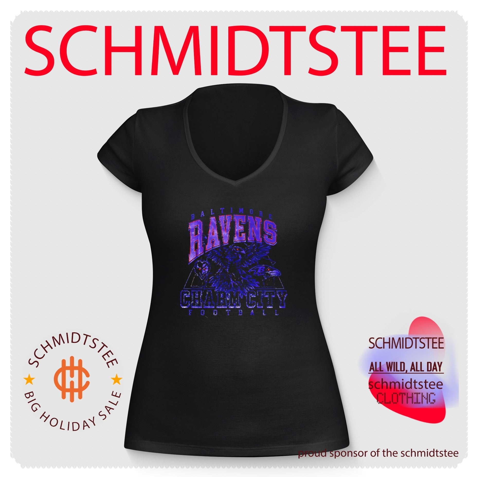 Baltimore Ravens Charm City Football shirt