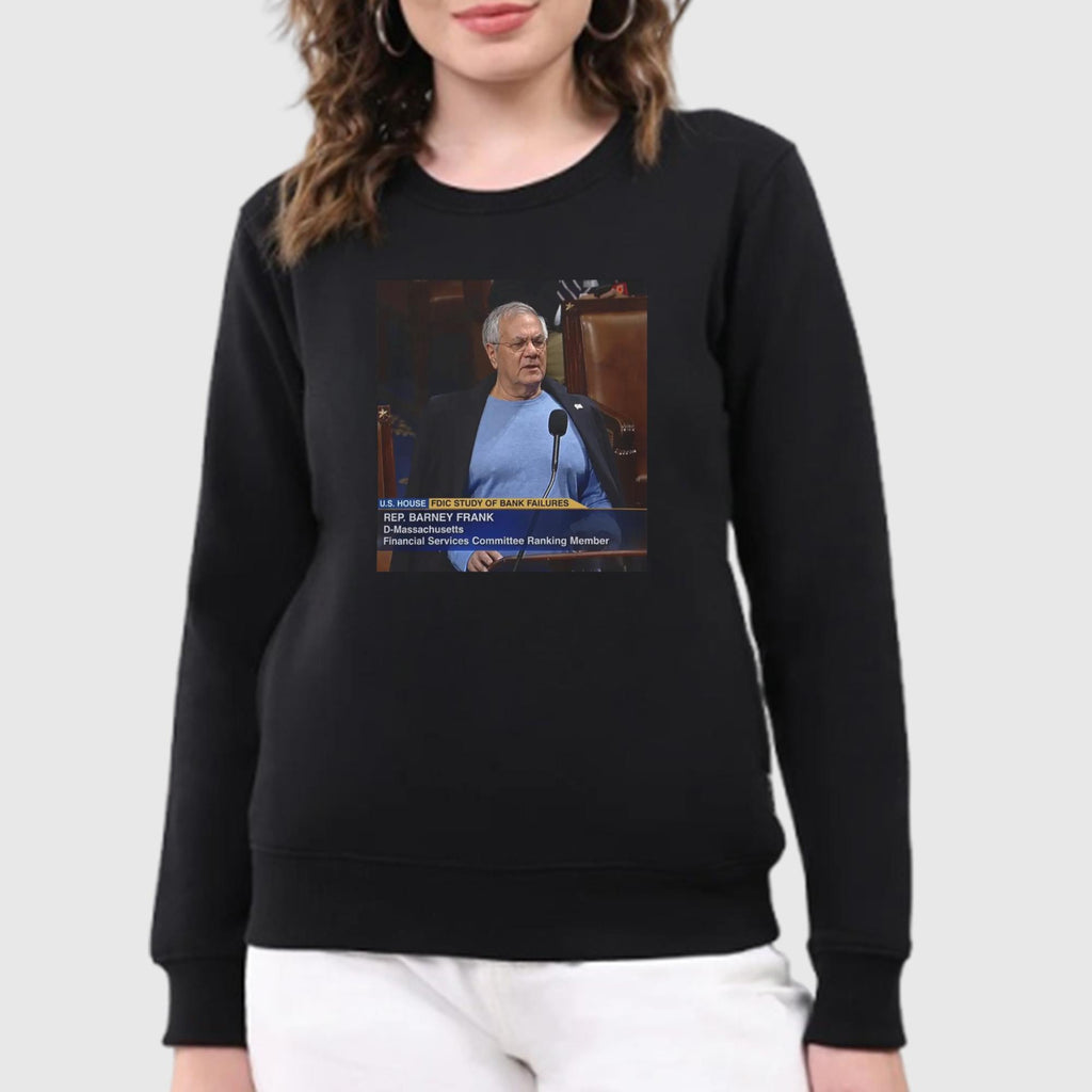 Barney Frank Blue Shirt