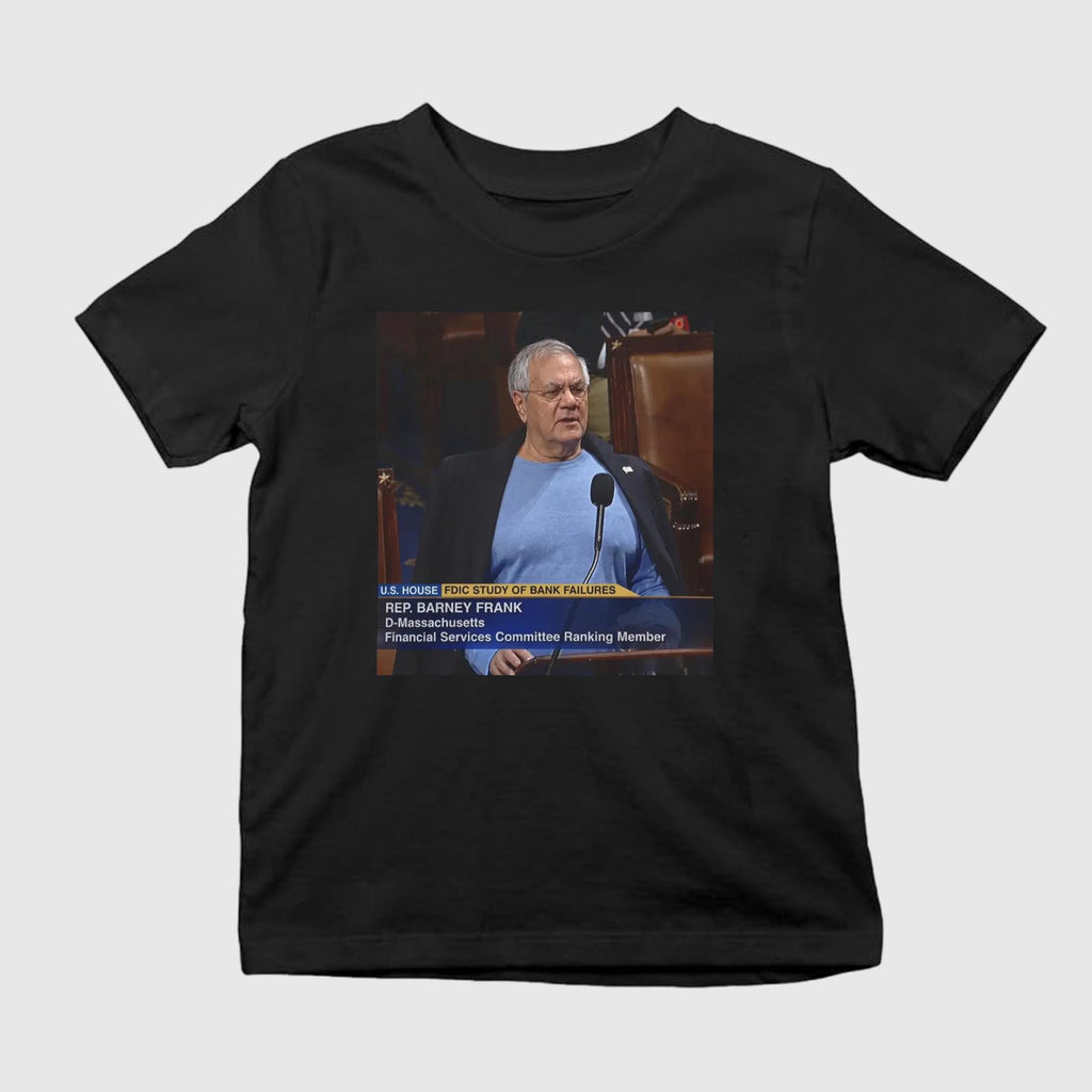Barney Frank Blue Shirt