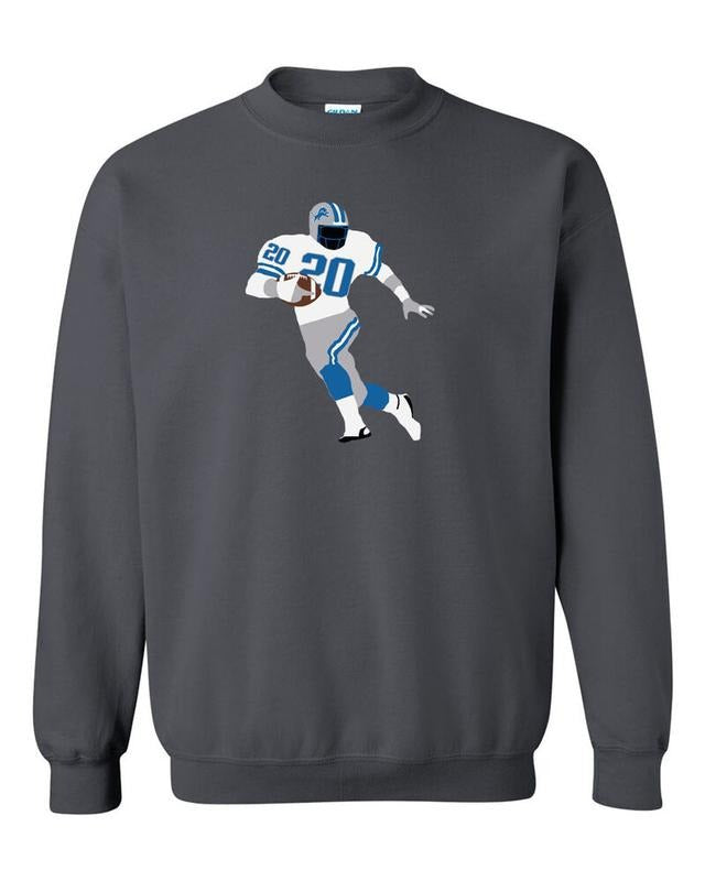 Barry Sanders Detroit Lions Barry Pic Sweatshirt T-Shirts, Hoodie | PodTeesHub.com