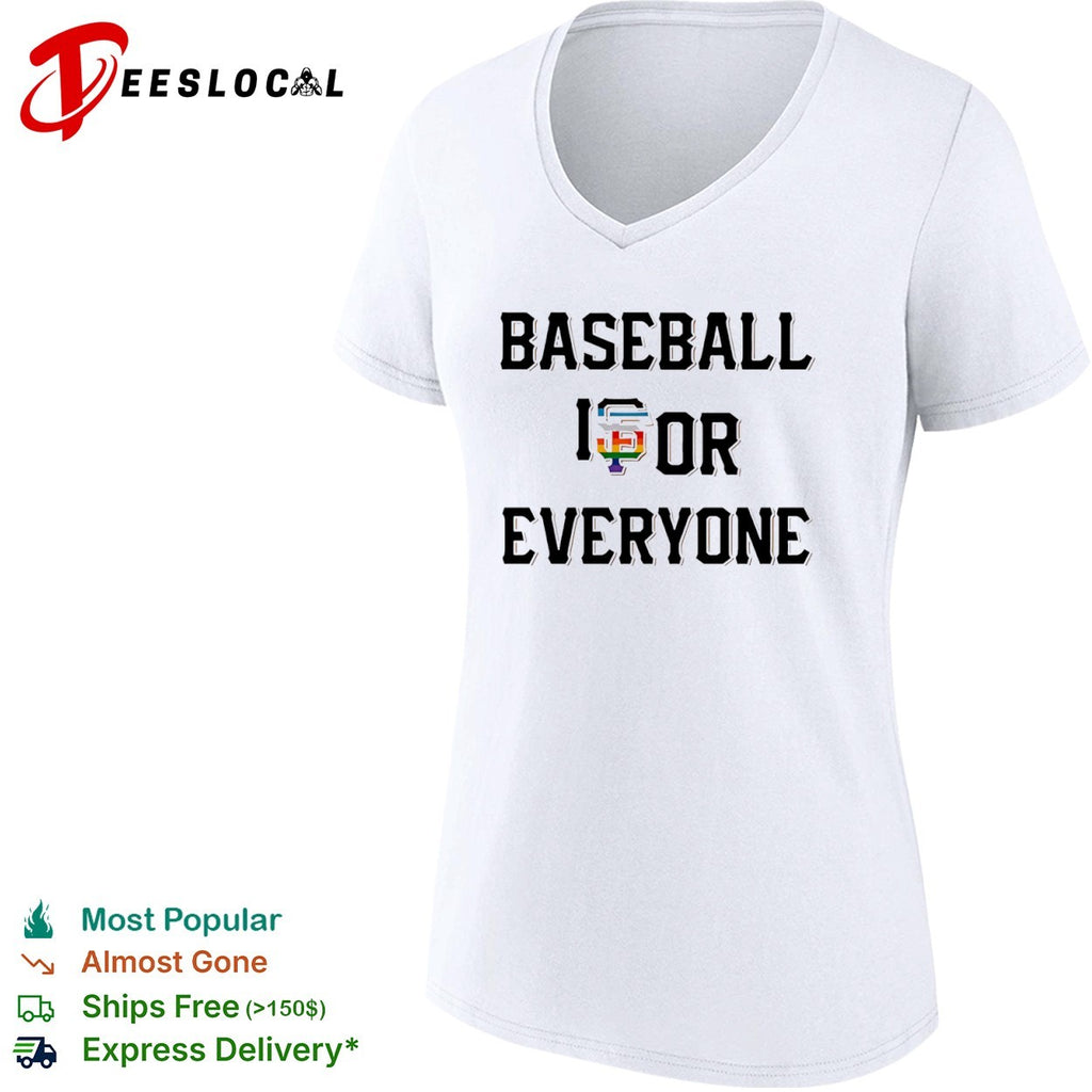 Baseball is for Everyone San Francisco Giants Pride Rainbow shirt