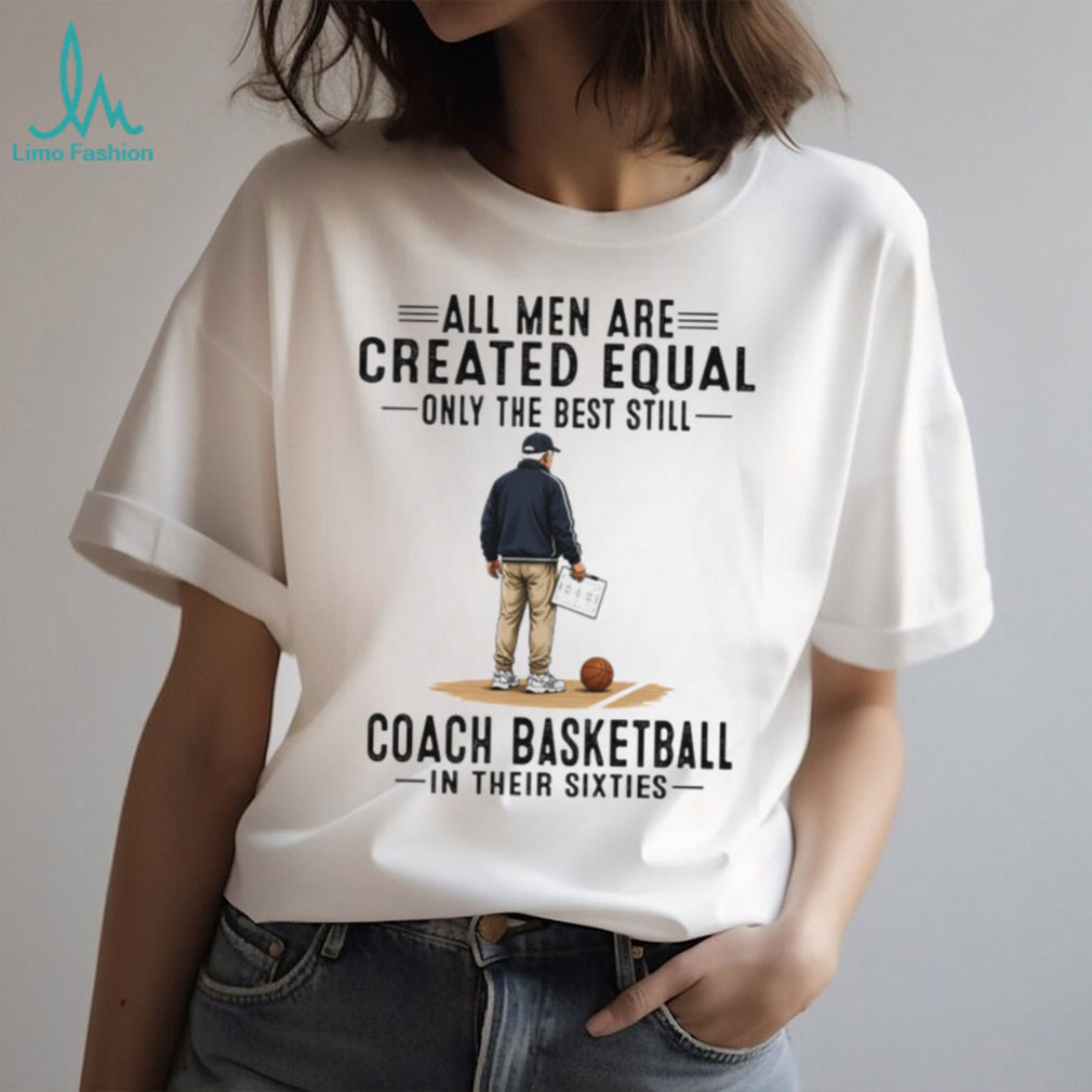 Basketball Coach Game Tournament Courtside Retro Style Sixties Men Coach Shirt