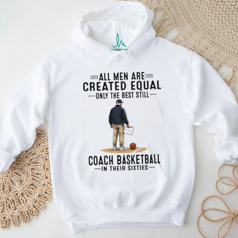 Basketball Coach Game Tournament Courtside Retro Style Sixties Men Coach Shirt