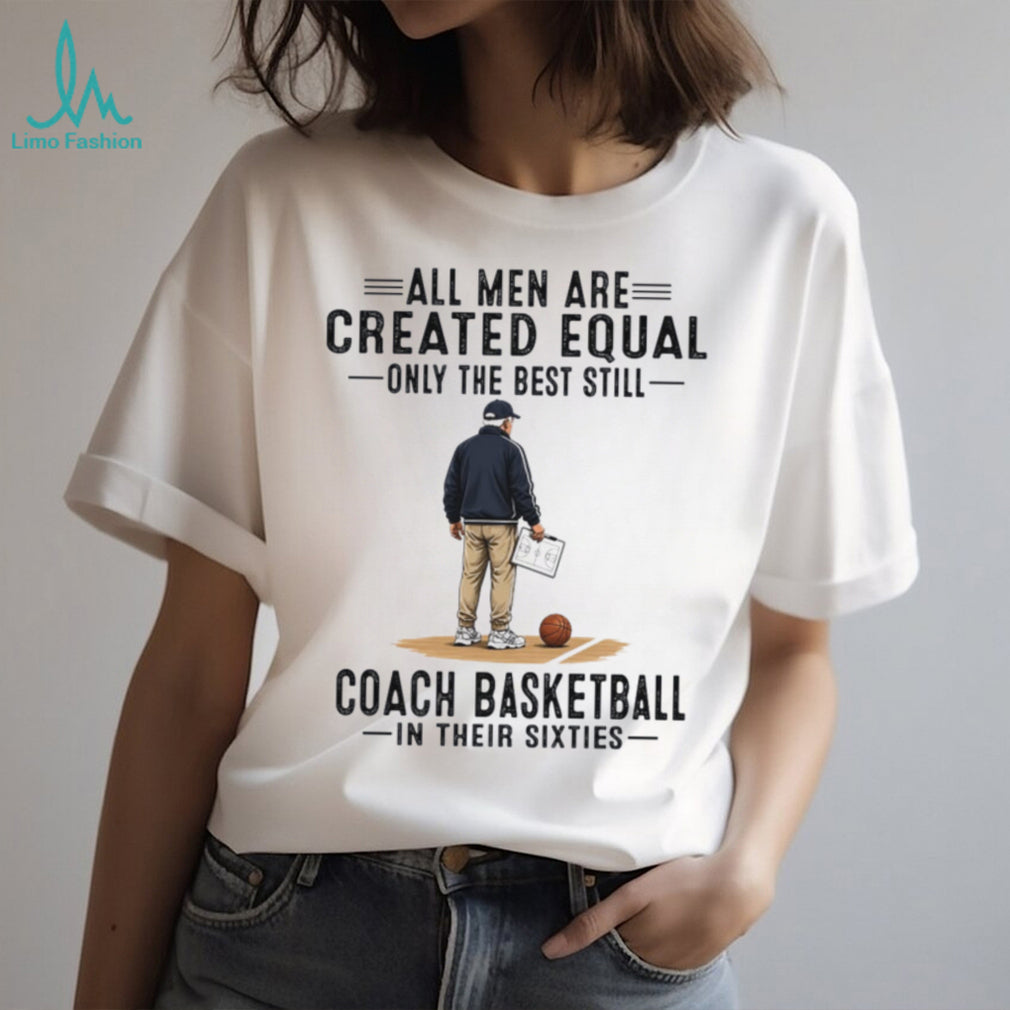 Basketball Coach Sixties Old Man Sports Graphic Shirt