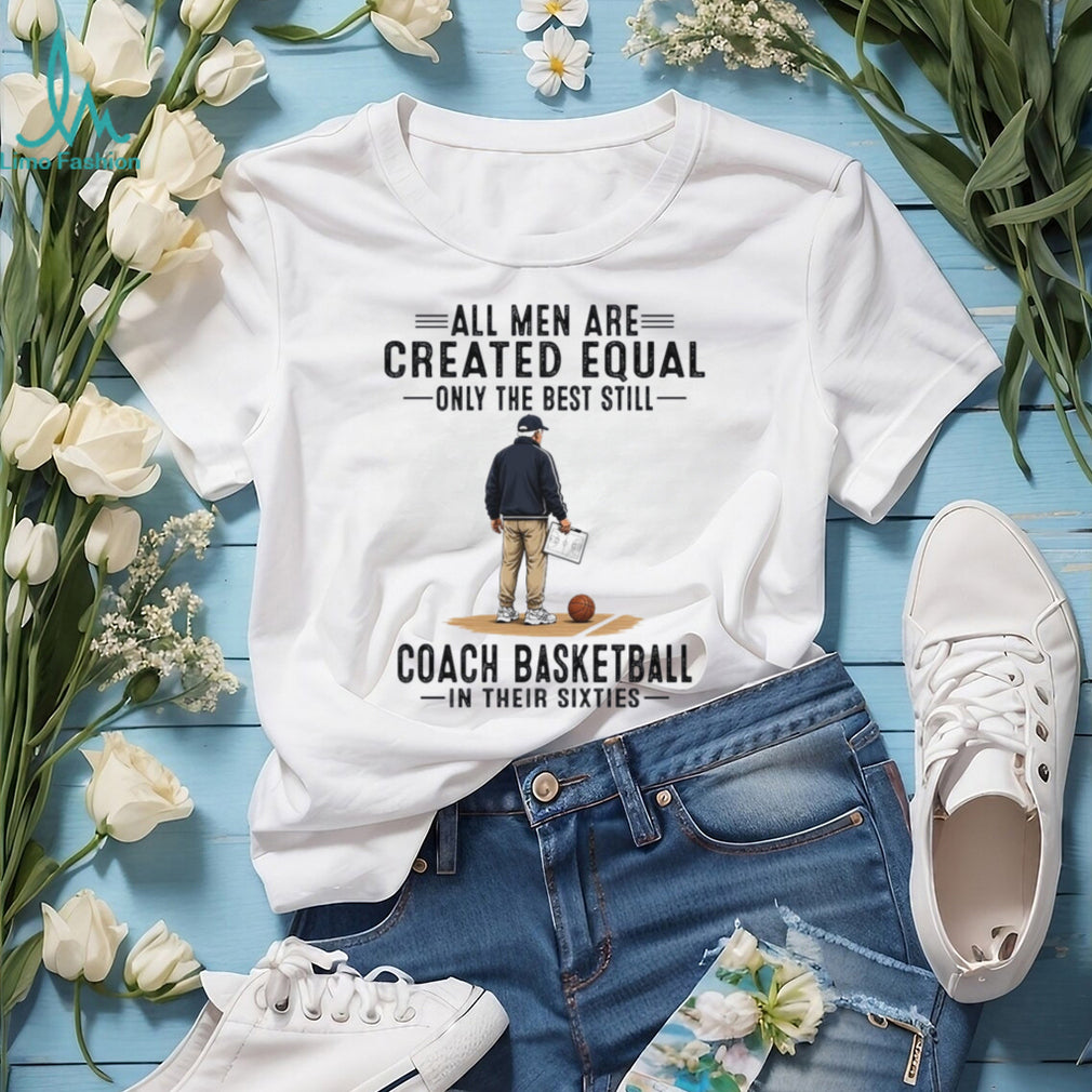 Basketball Coach Sixties Old Man Sports Graphic Shirt