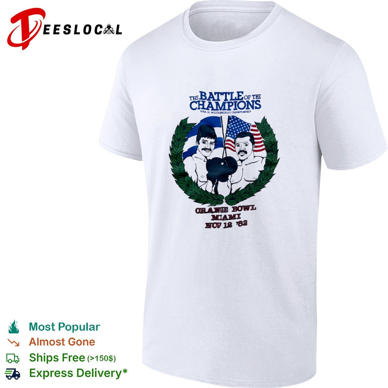 Battle of the champions orange bowl shirt