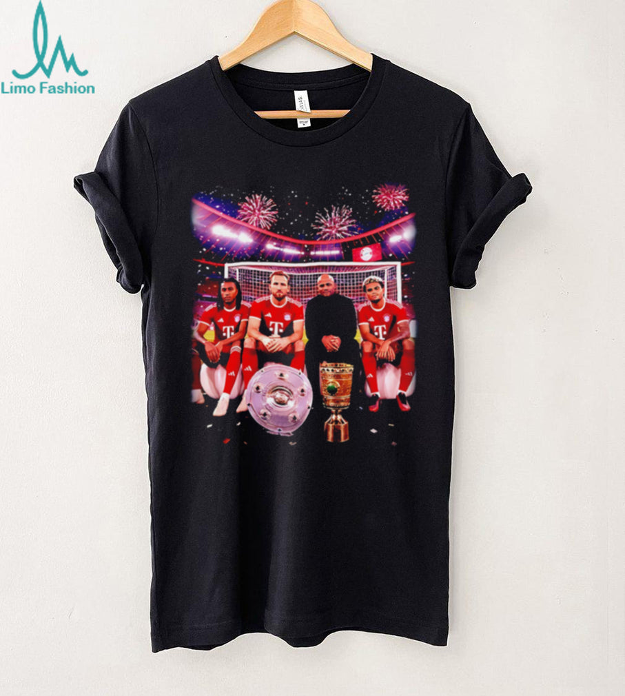 Bayern Munich Champions Celebration Squad Graphic T Shirt
