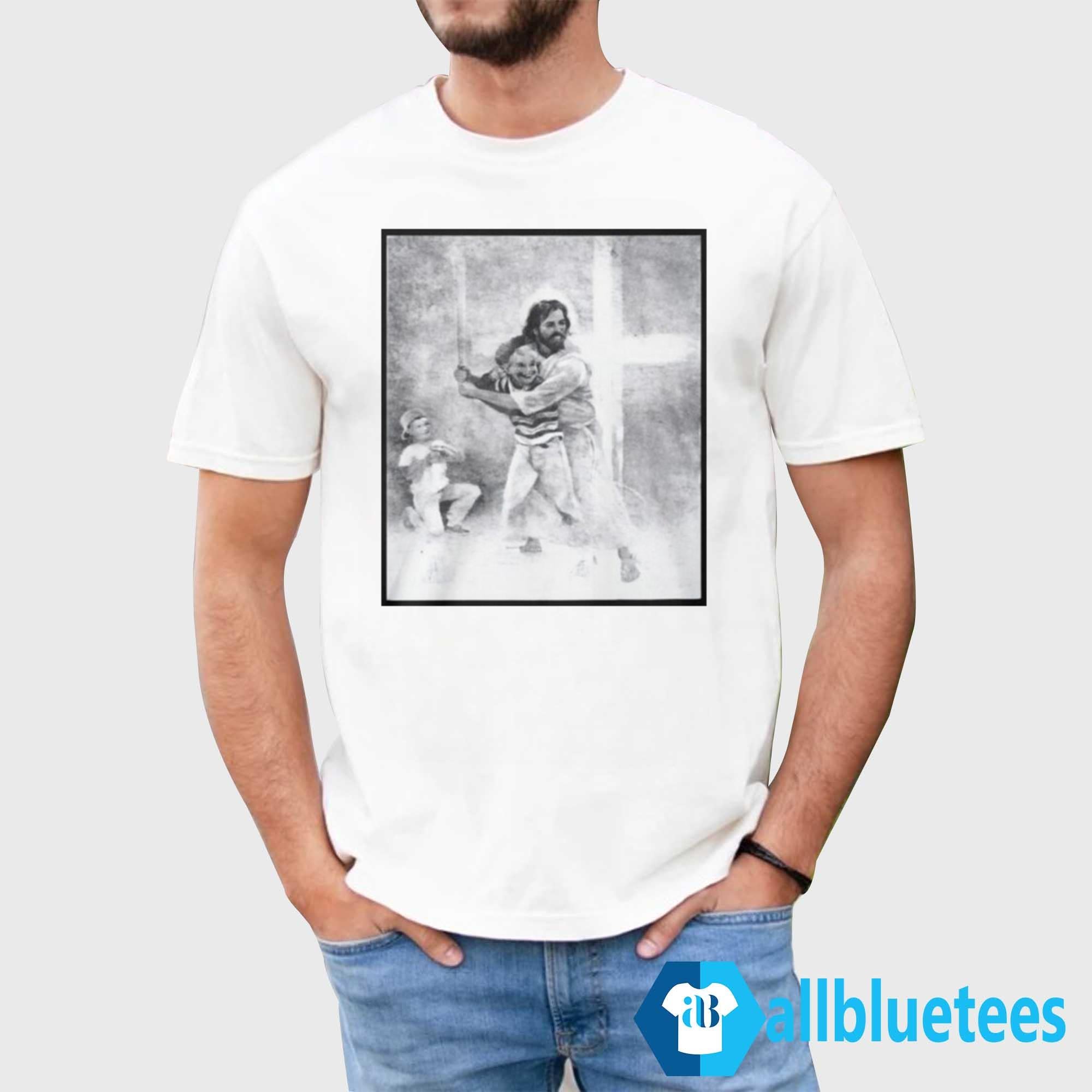 Be A Power Hitter With Jesus Shirt