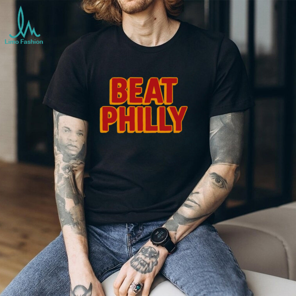 Beat Philly Retro Bold Text Sports Fan Rivalry T Shirt