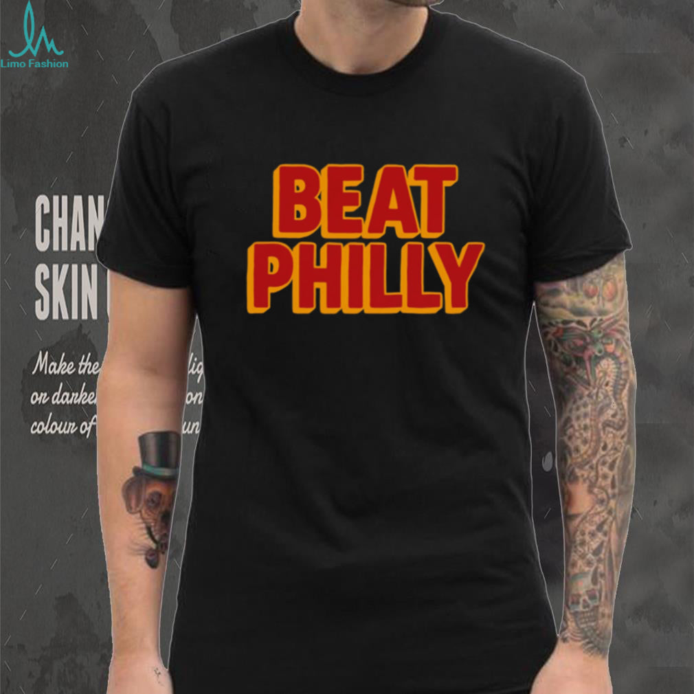 Beat Philly Retro Bold Text Sports Fan Rivalry T Shirt