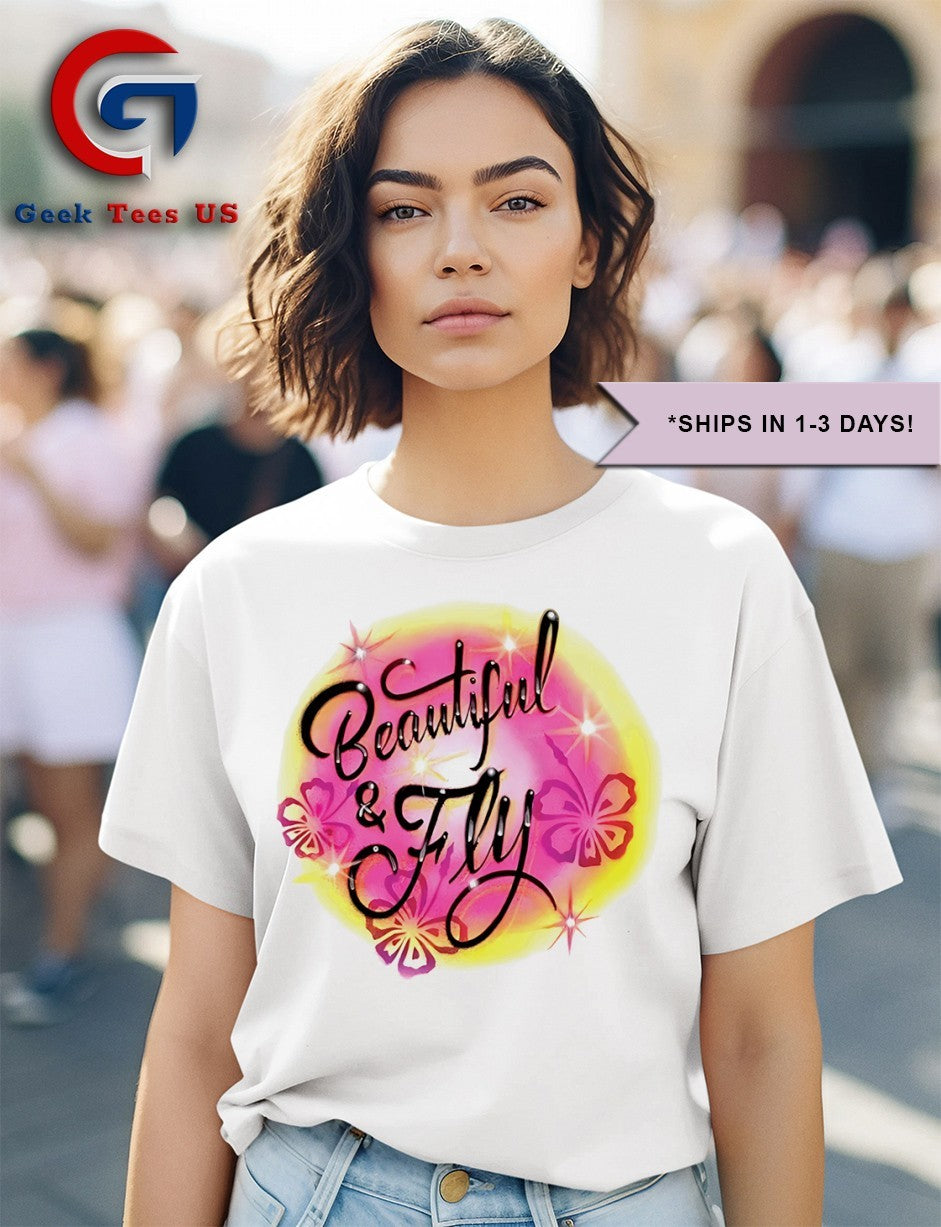 Beautiful & Fly graffiti shirt