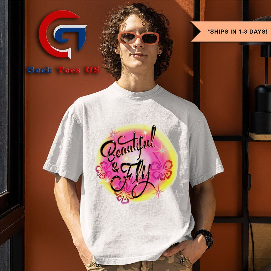 Beautiful & Fly graffiti shirt