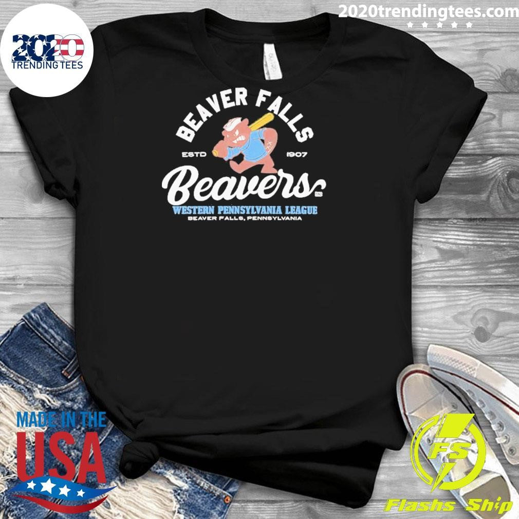 Beaver Falls Beaver Baseball 1907 Western Pennsylvania League Shirt