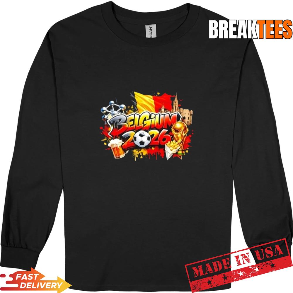 Belgium North America Soccer Tournament 2026 T-Shirt