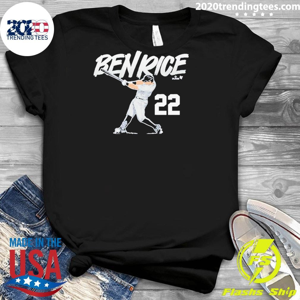 Ben Rice Slugger Swing Number Shirt