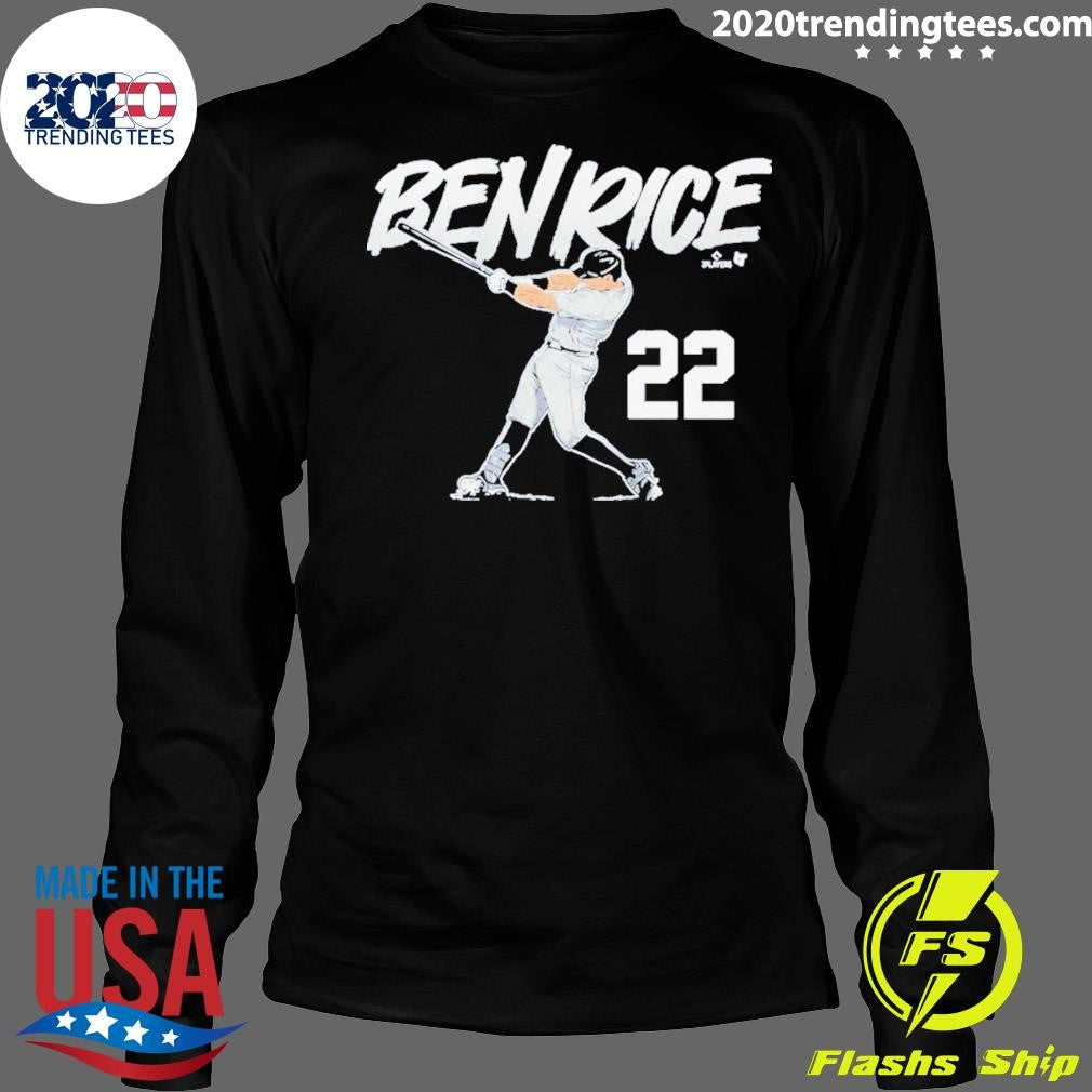 Ben Rice Slugger Swing Number Shirt