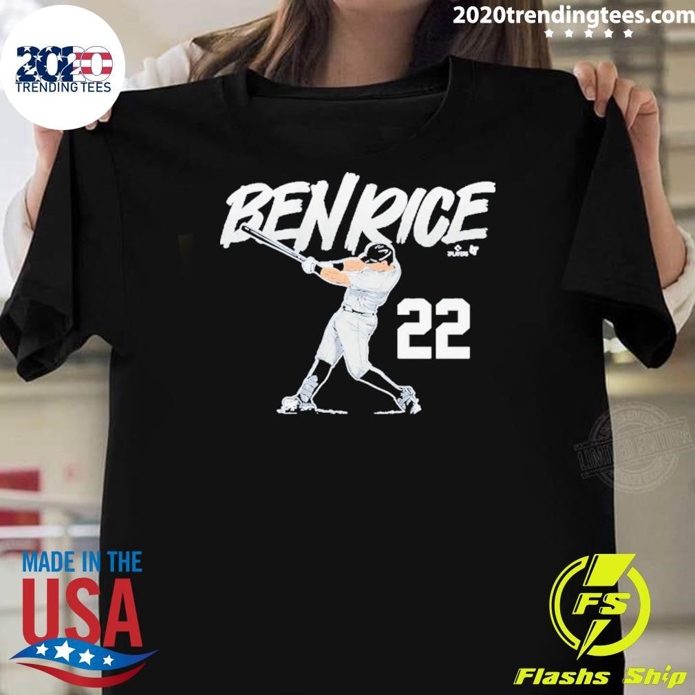 Ben Rice Slugger Swing Number Shirt