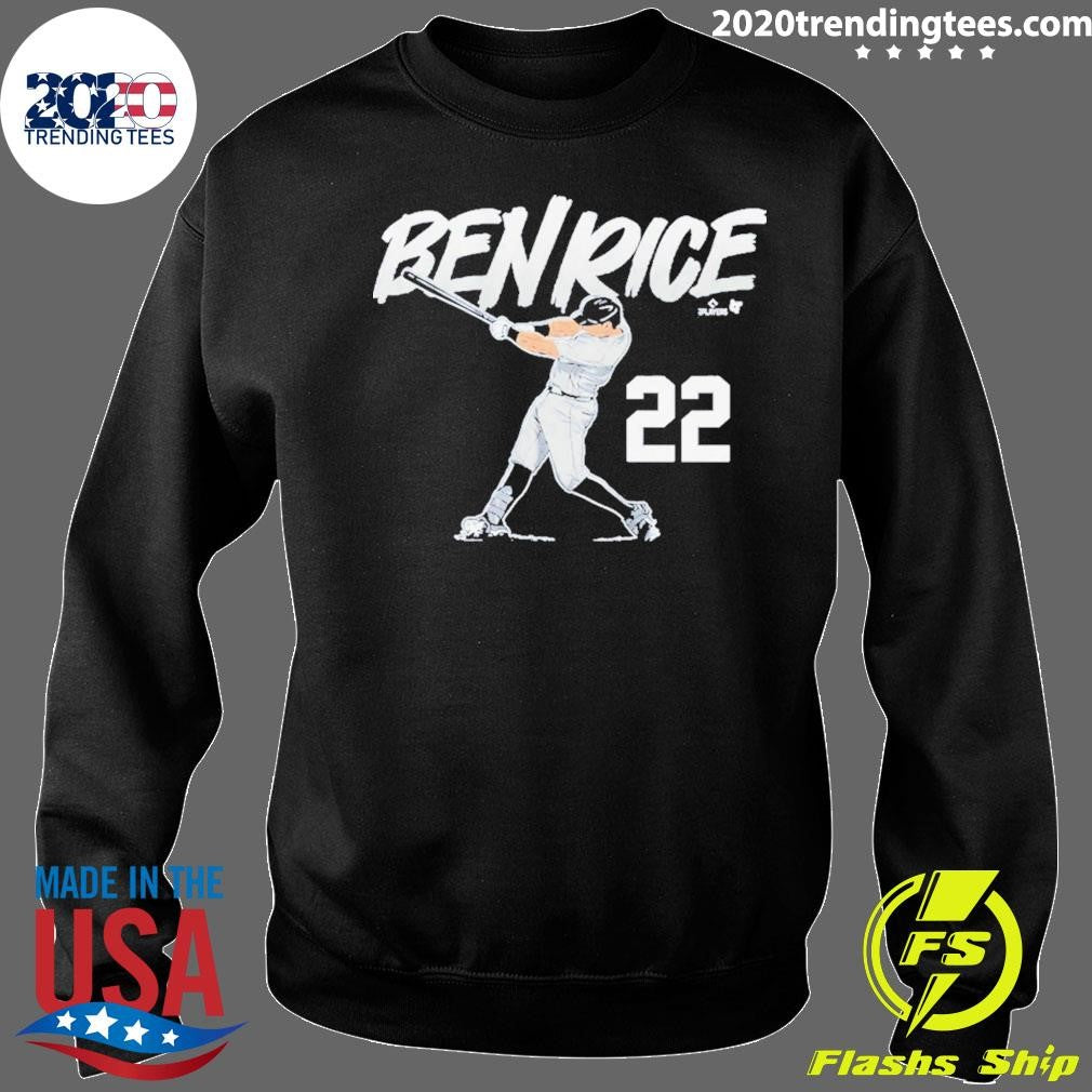 Ben Rice Slugger Swing Number Shirt