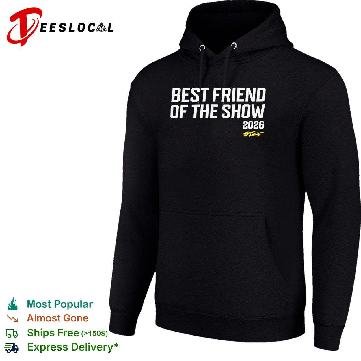 Friend Of The Show 2026 Brandon Davis signature shirt