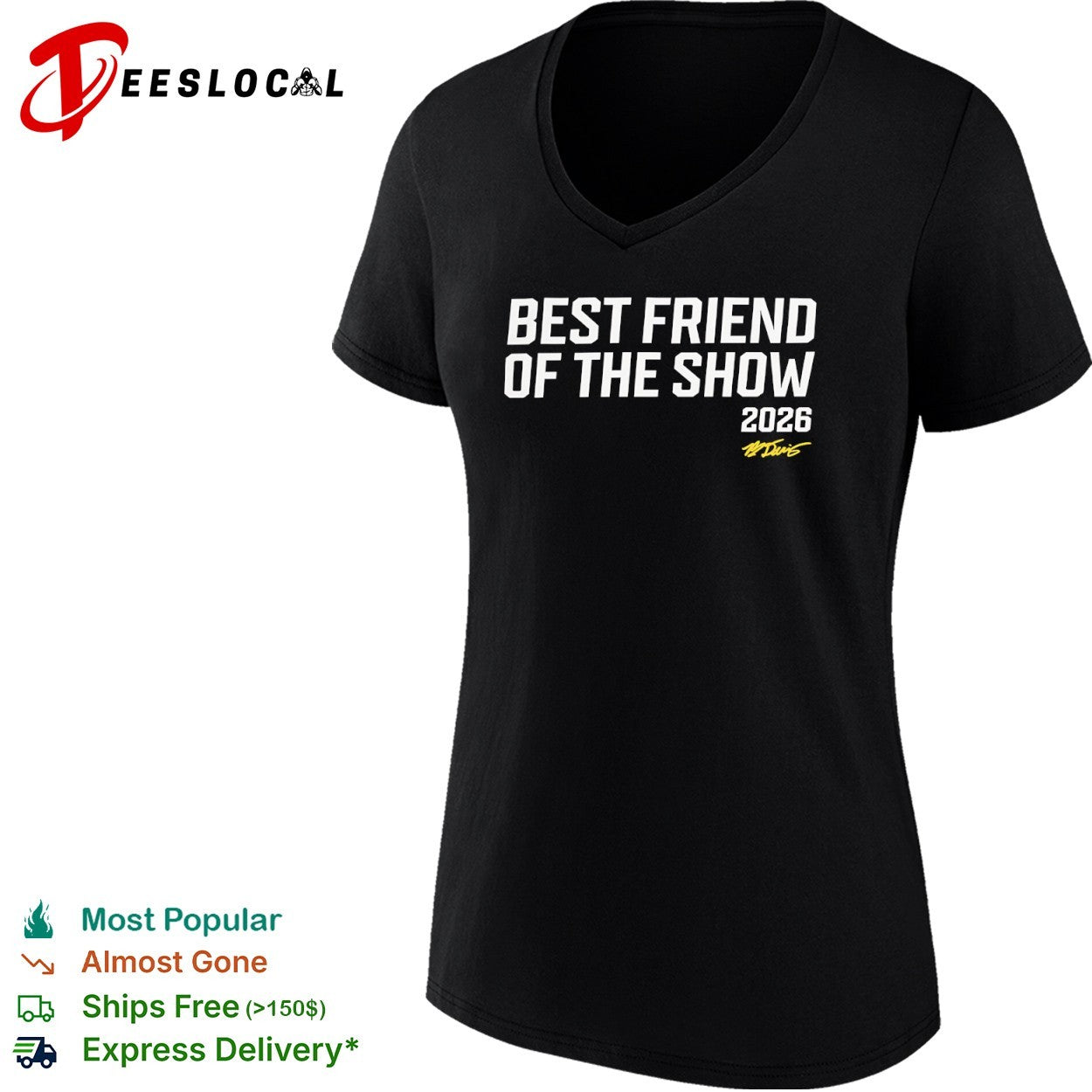 Friend Of The Show 2026 Brandon Davis signature shirt