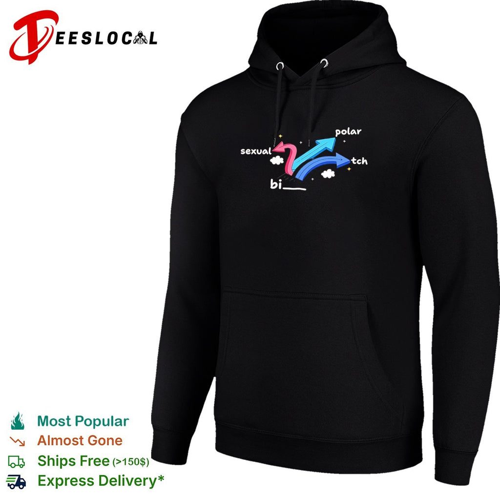 Bi sexual polar tch arrows wordplay pun shirt
