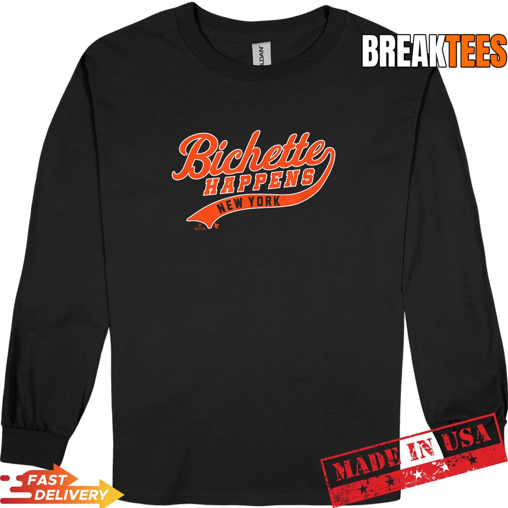 Bichette Happens New York Baseball T-Shirt