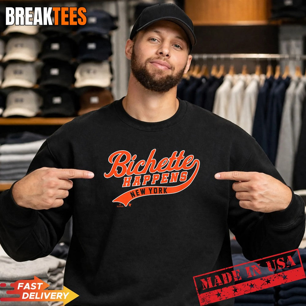 Bichette Happens New York Baseball T-Shirt