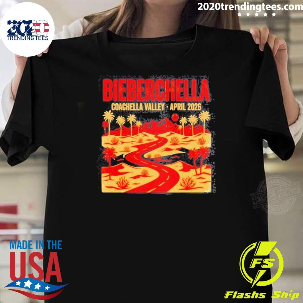 Bieberchella Coachella Valley Music Festival April 2026 Shirt