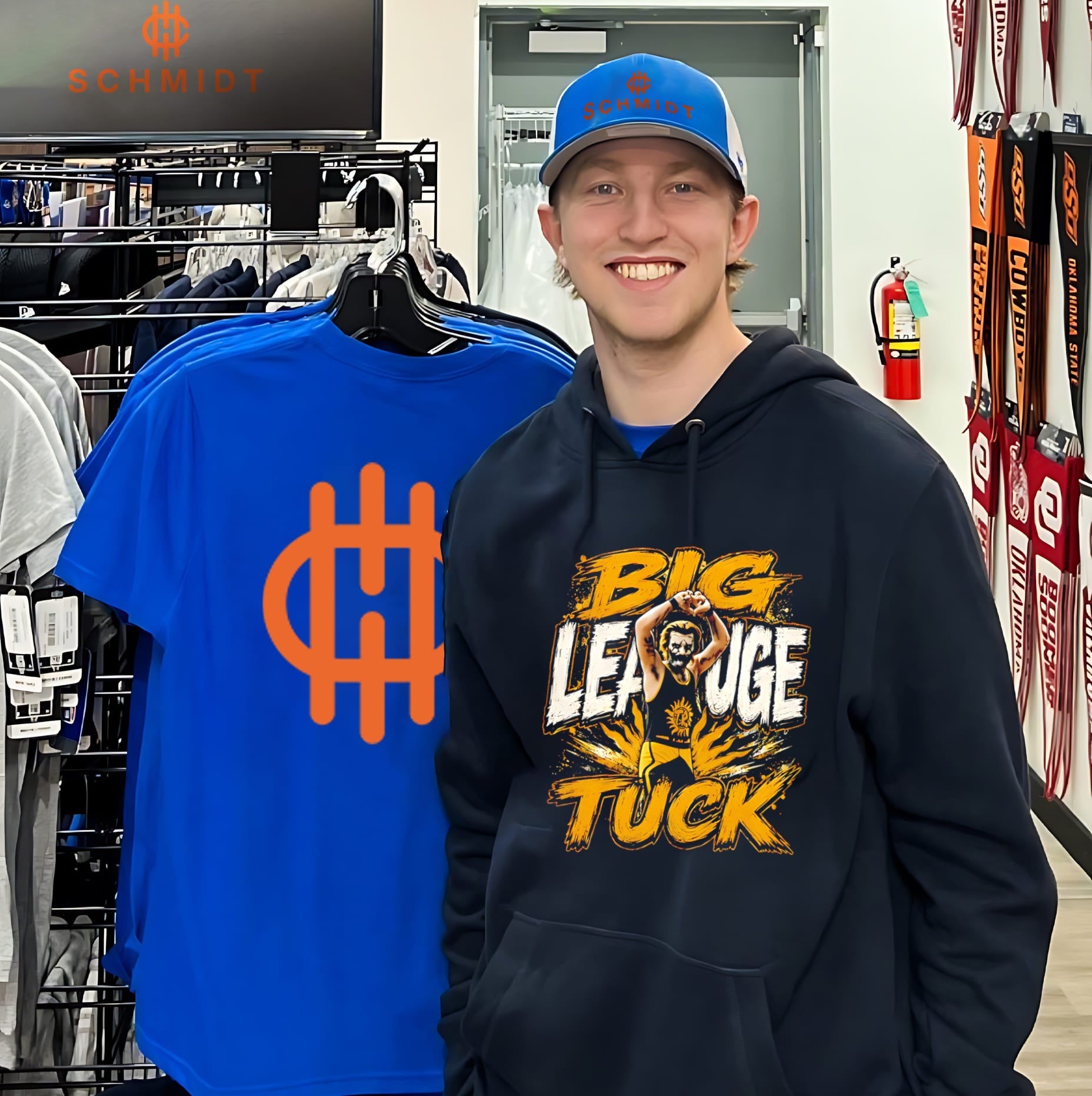 Big League Tuck Tucker Remy portrait shirt