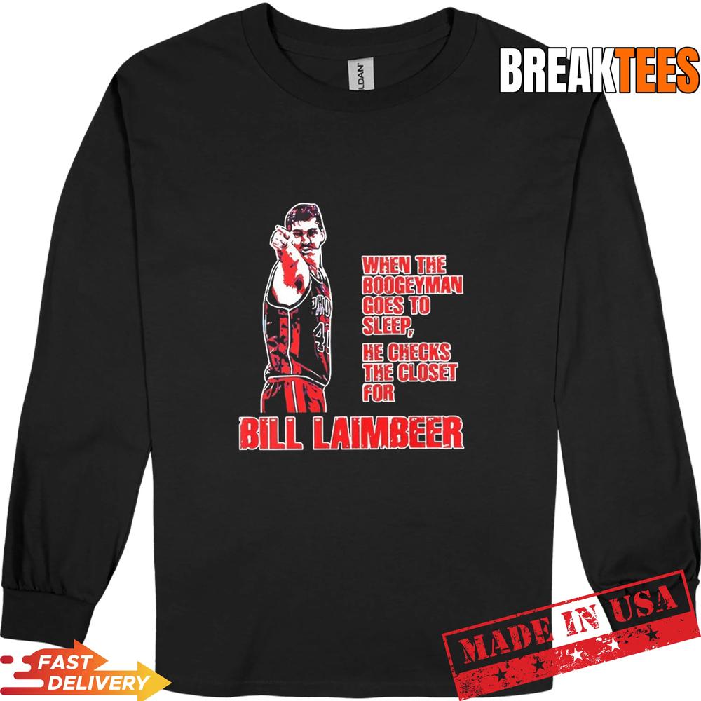 Bill Laimbeer Detroit Pistons NBA Graphic Shirt