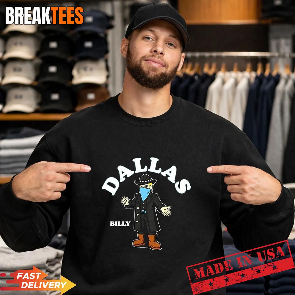 Billy Dallas Renegades Football 2026 Mascot T-Shirt