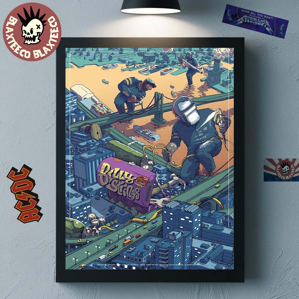Billy Strings Newark New Jersey 2025 Night 1 Venue Poster At Prudential Center On November 14 2025 Repairer Art Home Decor Poster Canvas