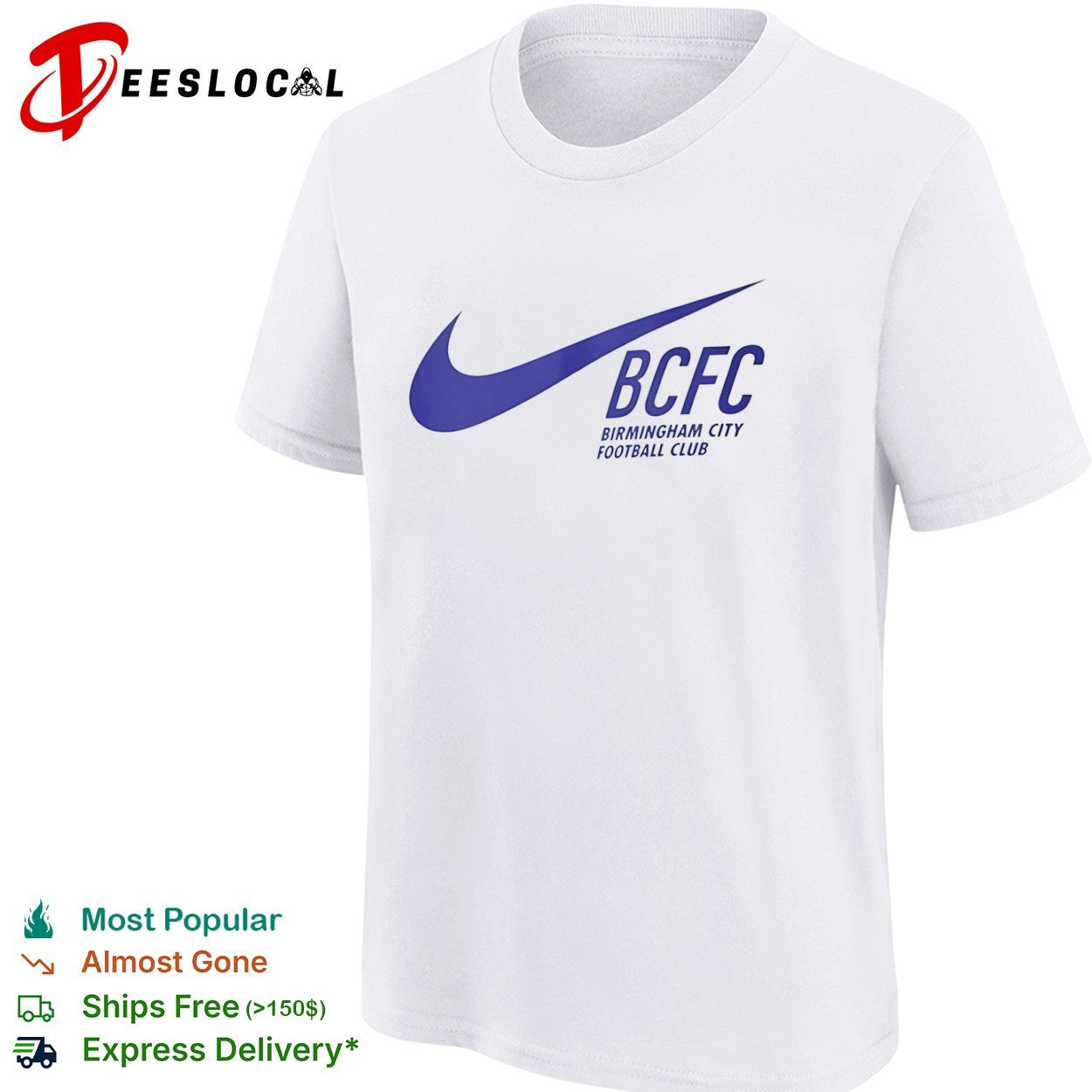Birmingham City Football Club BCFC shirt