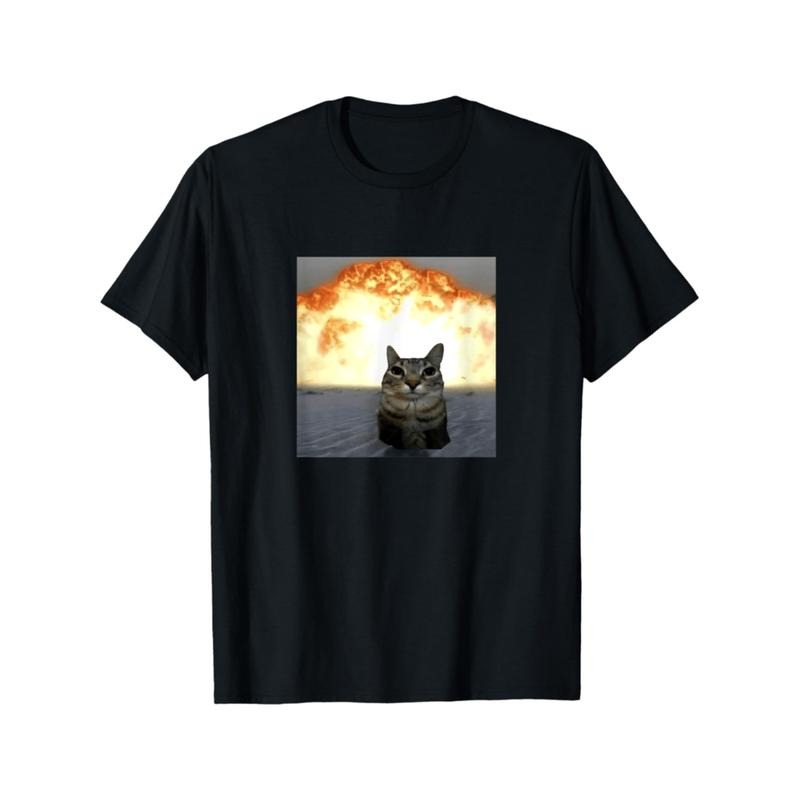Black Cat Graphic T Shirt For Stylish Casual Wear Hoodie, Sweatshirt | PodTeesHub.com