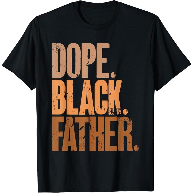 Black Dad Dope Black Father Fathers Day T-Shirt Hoodie, Sweatshirt | PodTeesHub.com