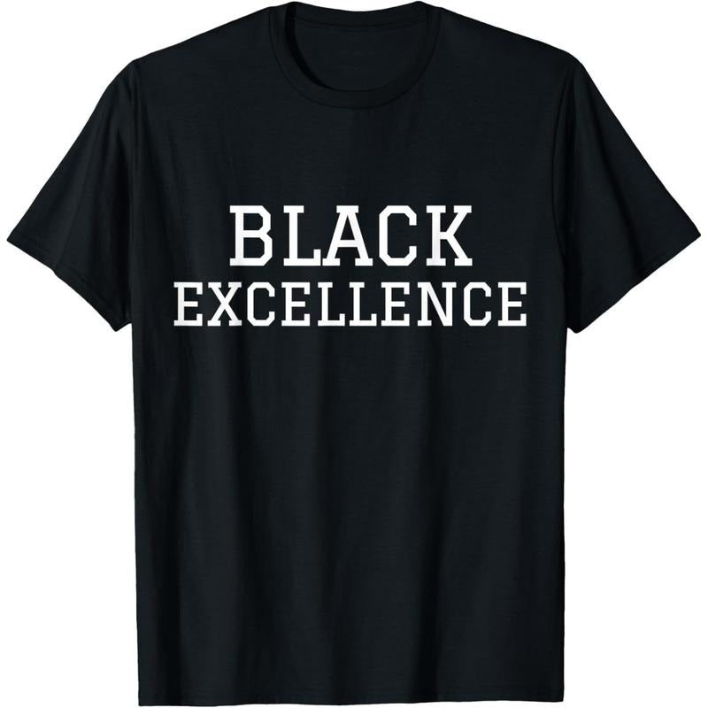 Black Excellence Black Power T-Shirt White Print T-Shirt Hoodie, Sweatshirt | PodTeesHub.com