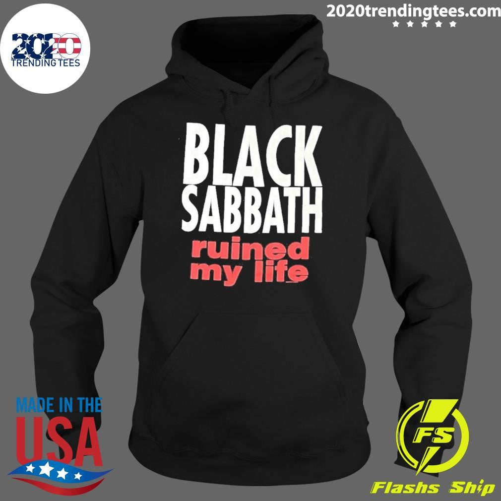 Black Sabbath Ruined My Life Shirt