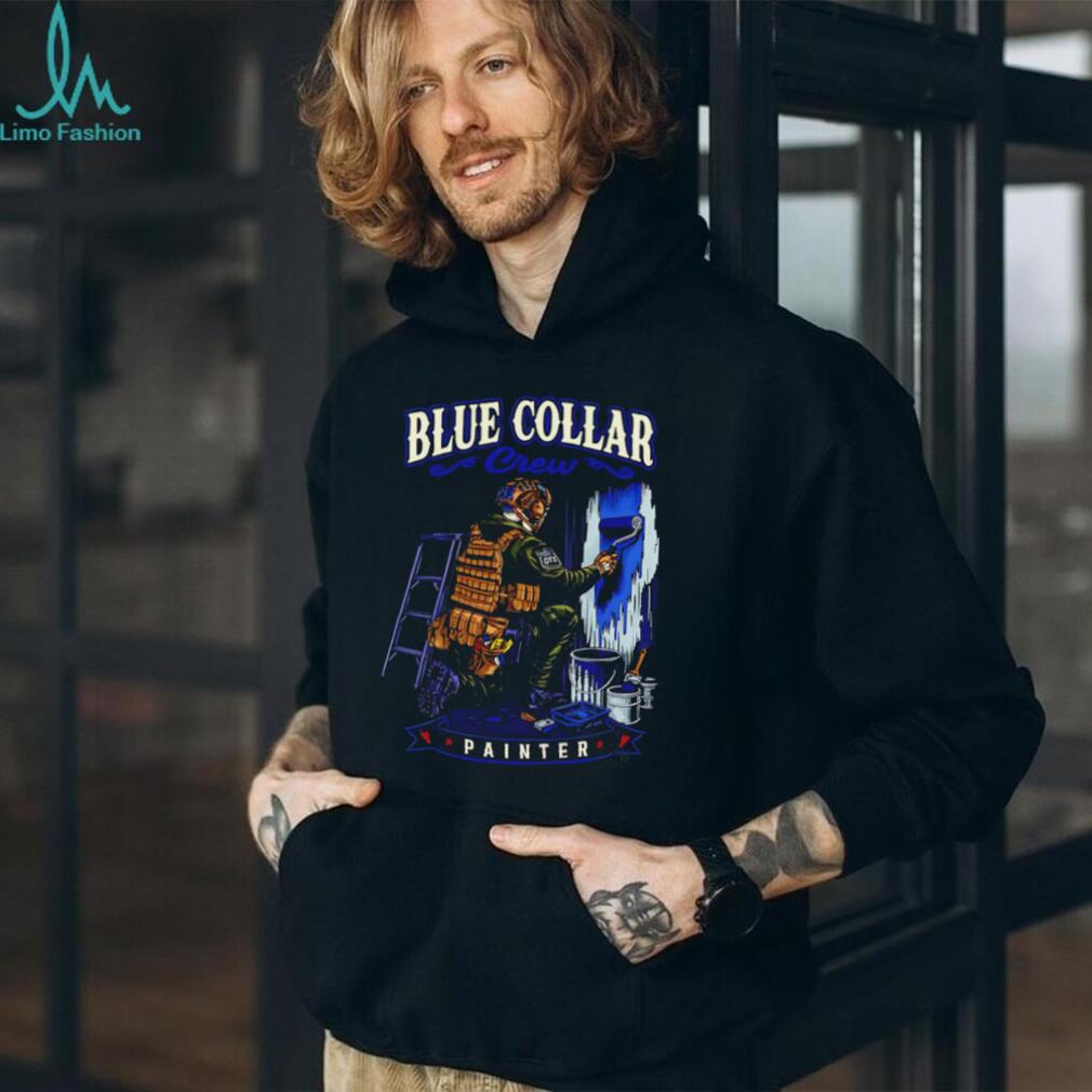 Blue Collar Crew Painter Tactical Workwear Graphic T Shirt