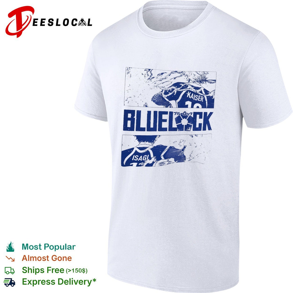 Blue Lock Kaiser and Isagi Manga Panels shirt